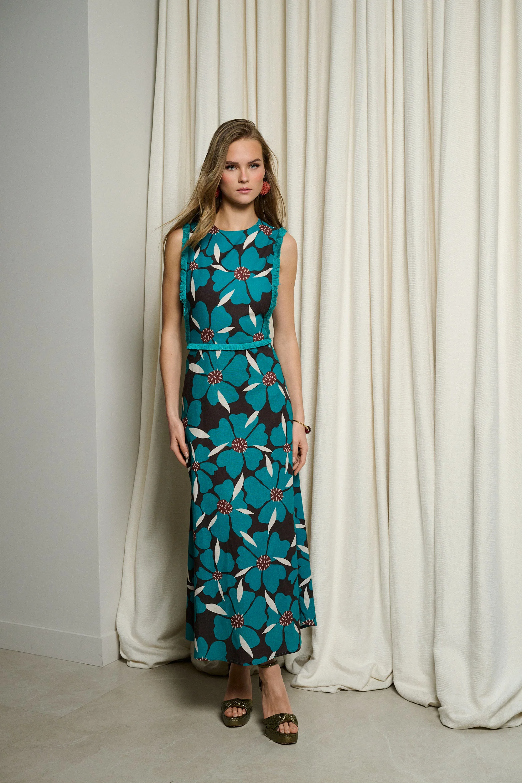 AZURE FRINGE DRESS - Image 5