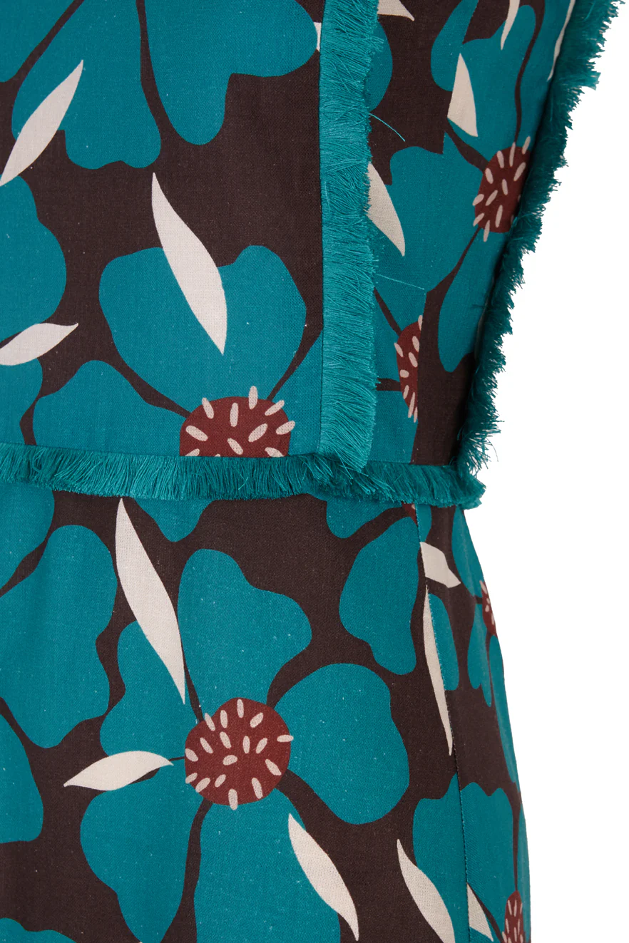 AZURE FRINGE DRESS - Image 6