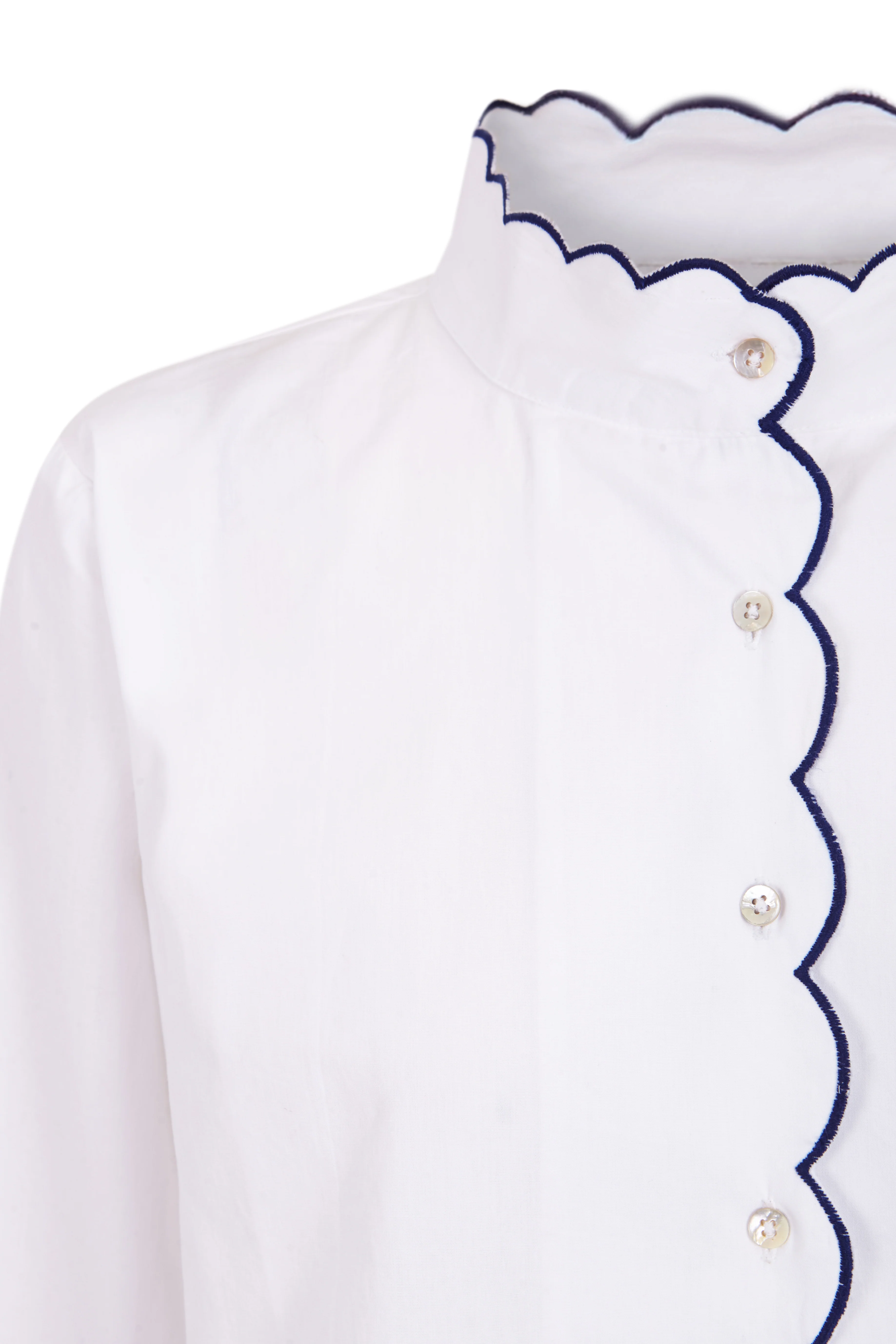 BLUE BRENNET BLOUSE - Image 5