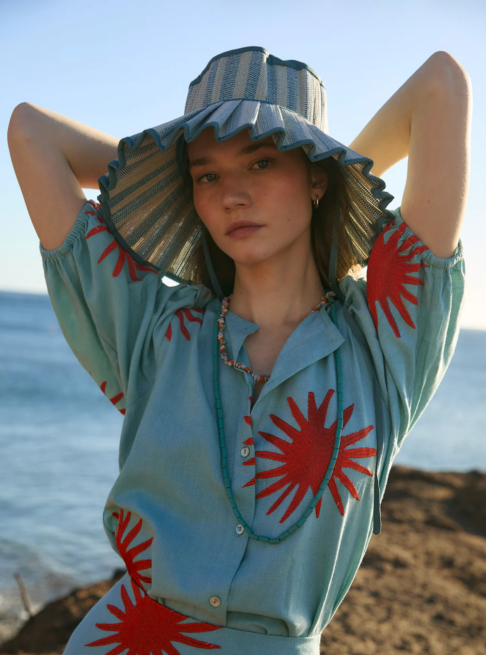 FRENCH VILLA | ISLAND CAPRI HAT - Image 4