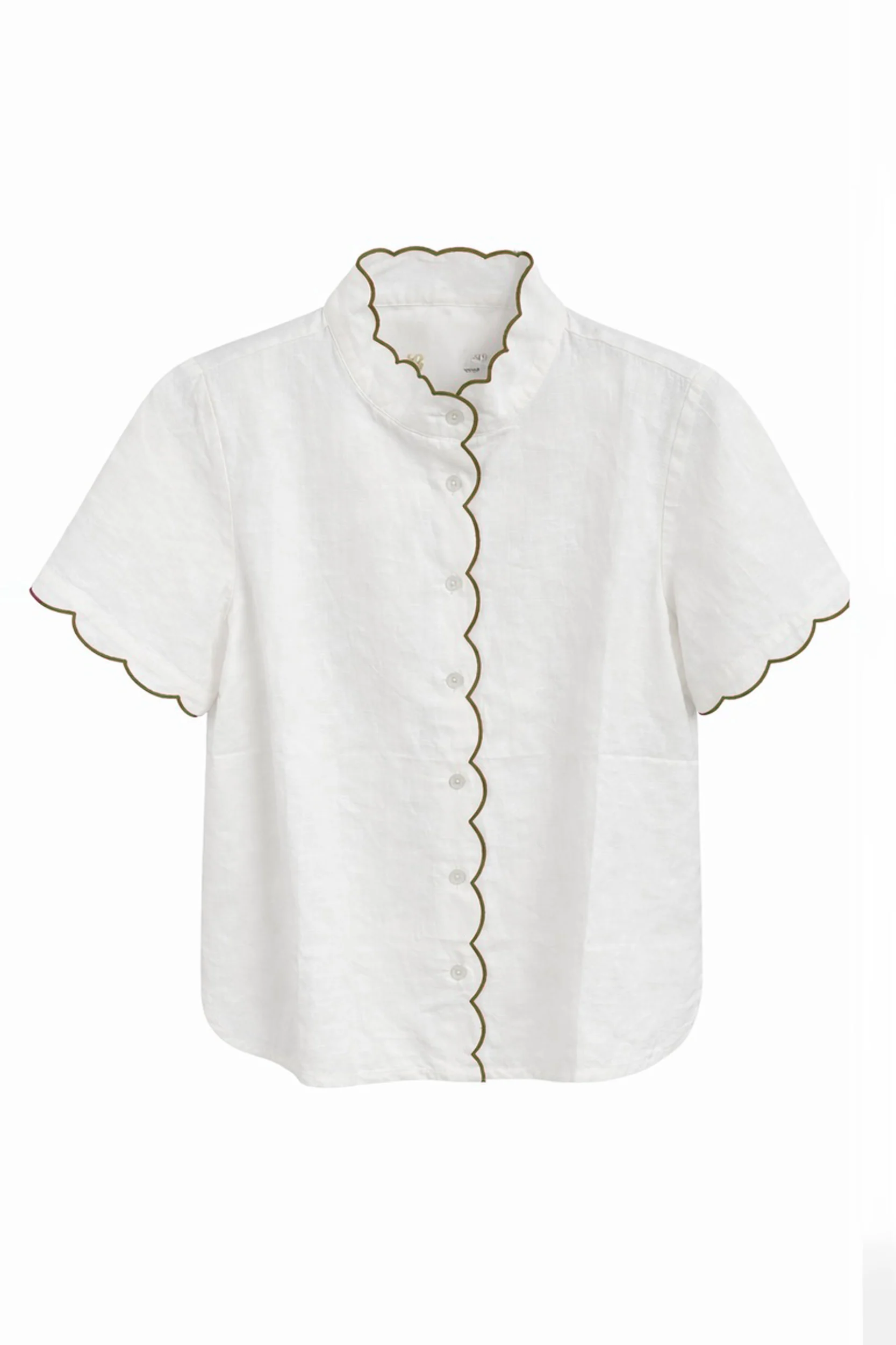 GREEN BRENNET BLOUSE - Image 2