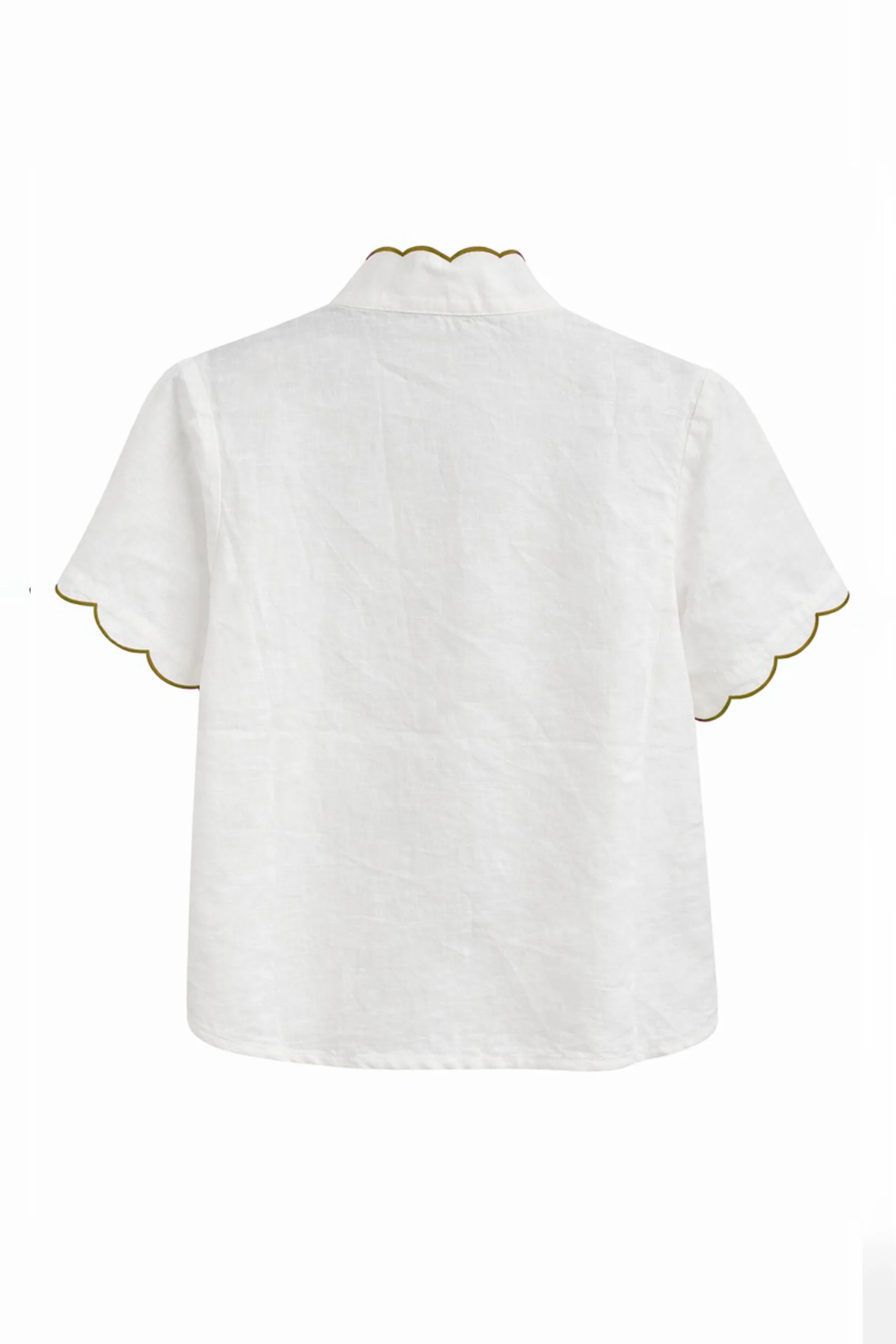 GREEN BRENNET BLOUSE - Image 3