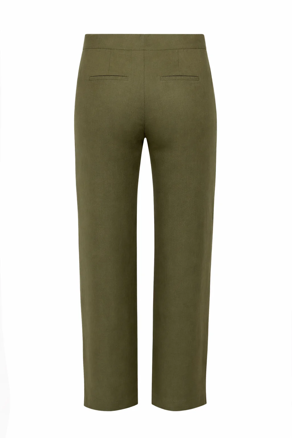 GREEN LINEN TROUSERS - Image 3
