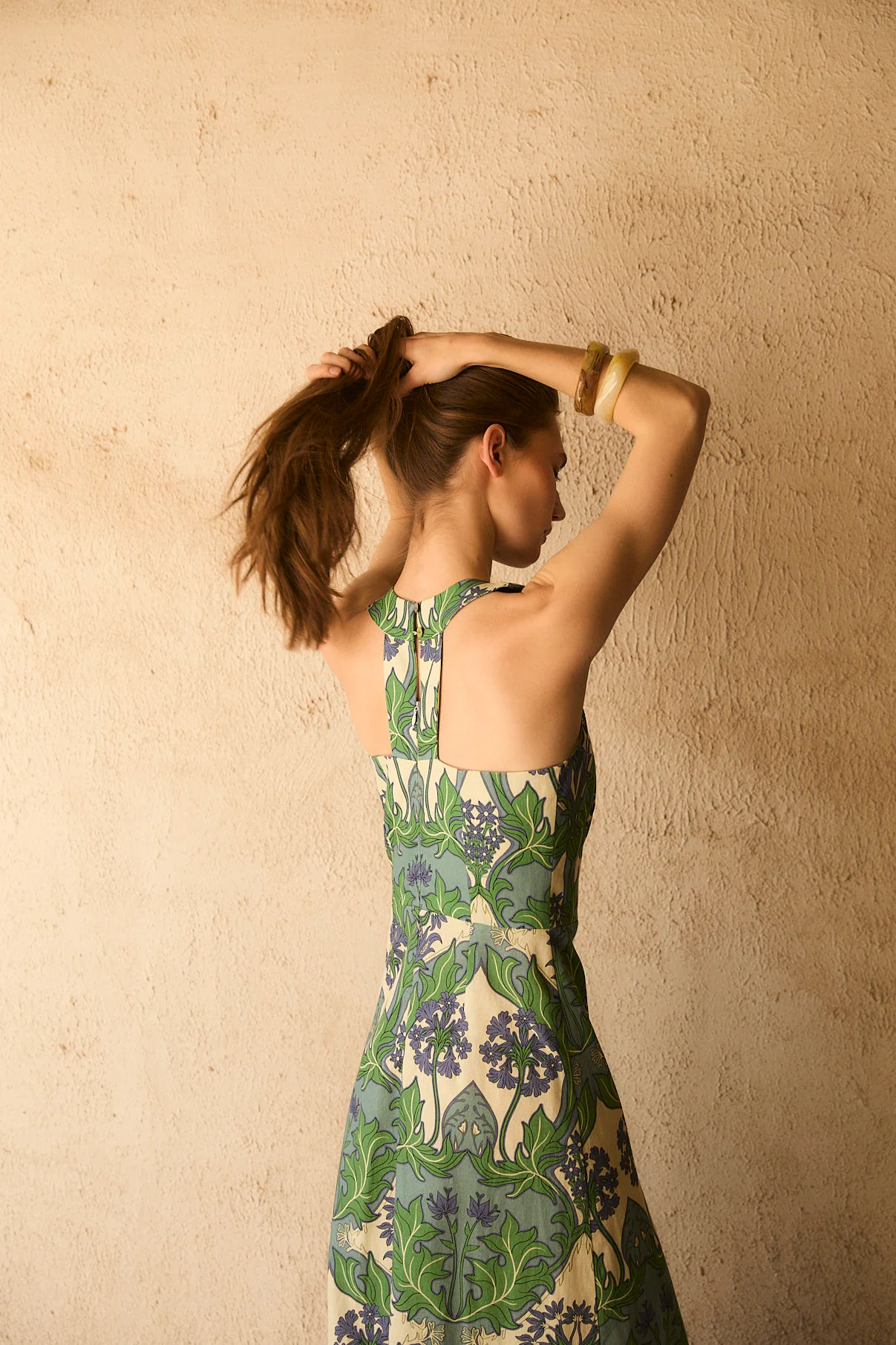 LAVENDER HALTER DRESS - Image 5