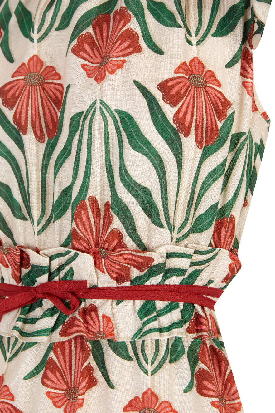 NILO RUFFLE DRESS - Image 5