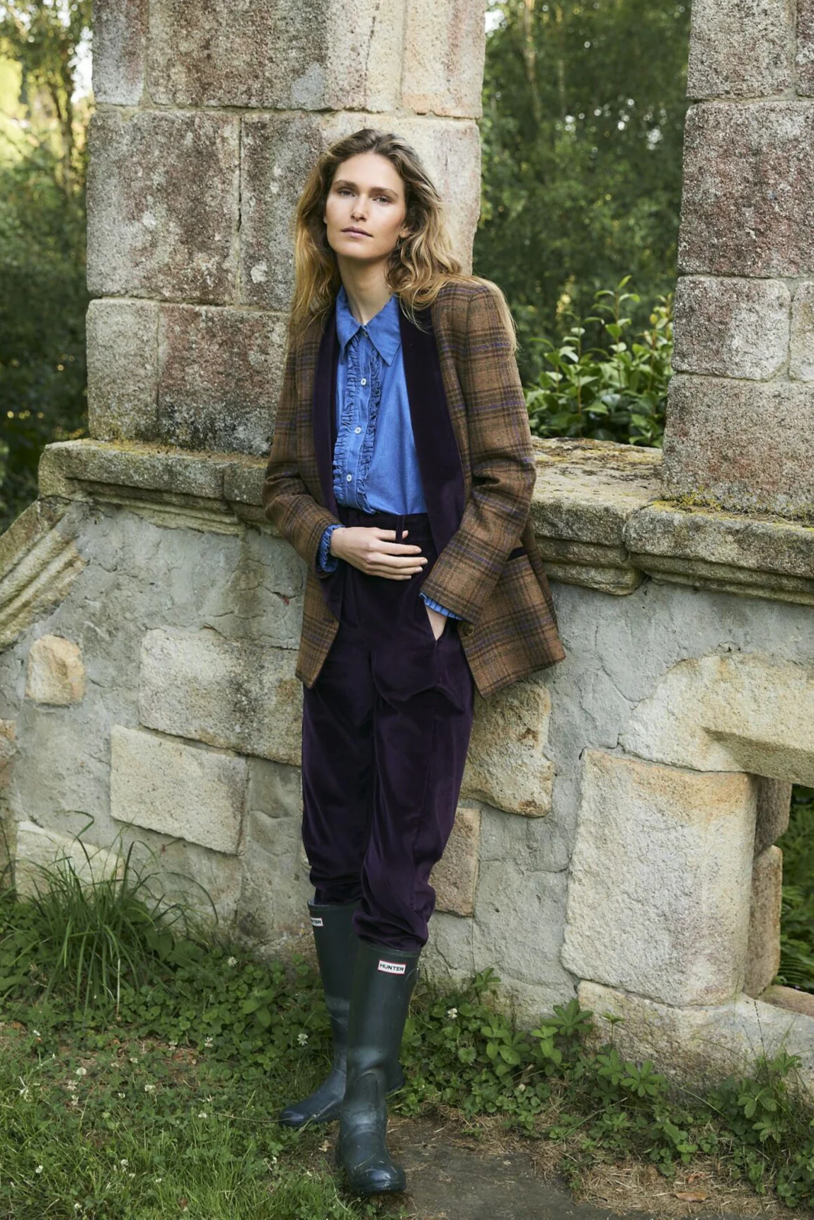 PURPLE MARLOW TROUSERS - Image 4