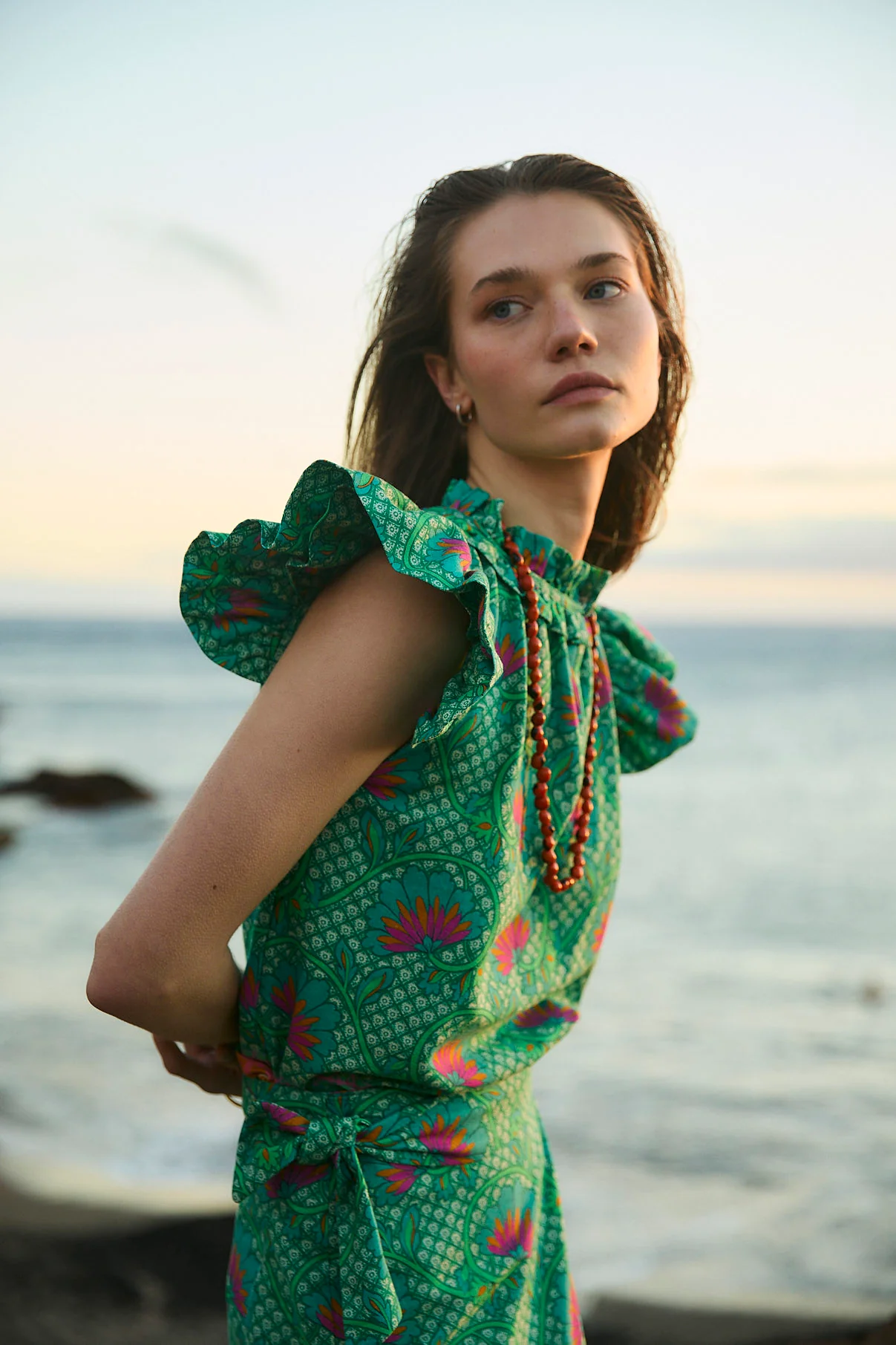 RIVIERA RUFFLE BLOUSE - Image 4